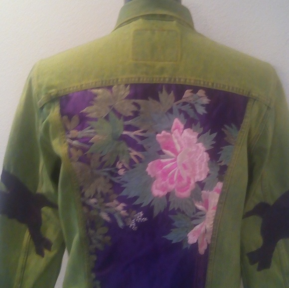 Unisex Levi's Denim Trucker Jacket size Large - Picture 5 of 8